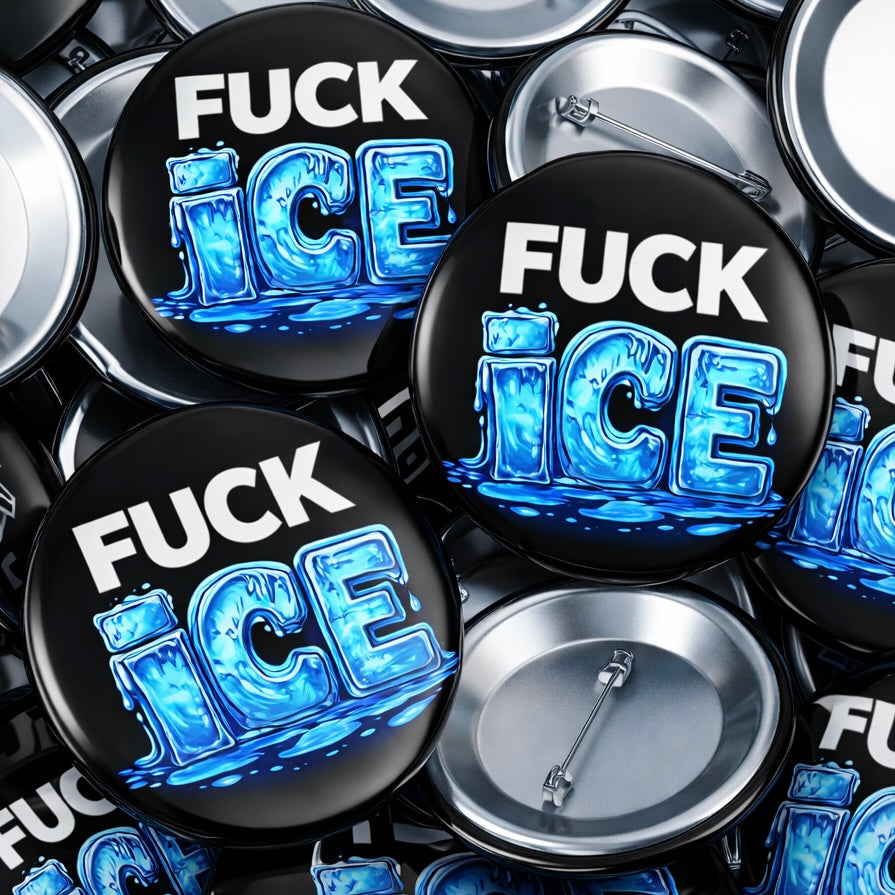 “F ICE” Melting Ice Pin