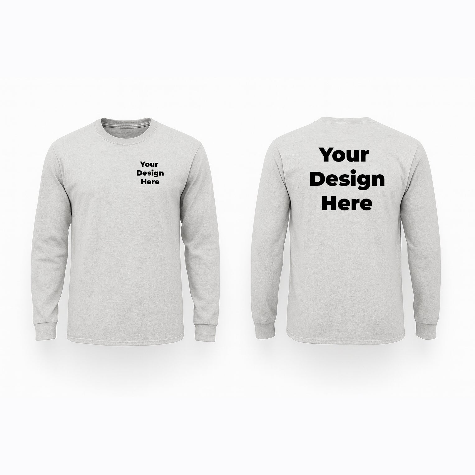 24 Custom Long Sleeve T-Shirts