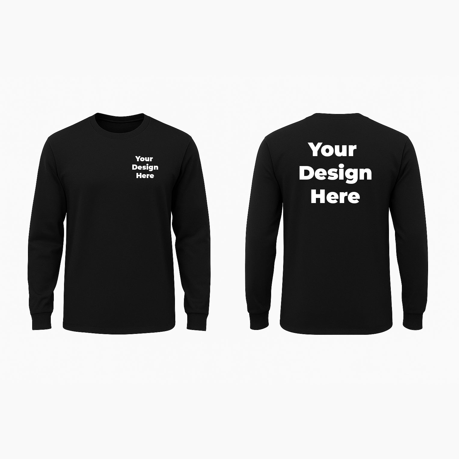 24 Custom Long Sleeve T-Shirts