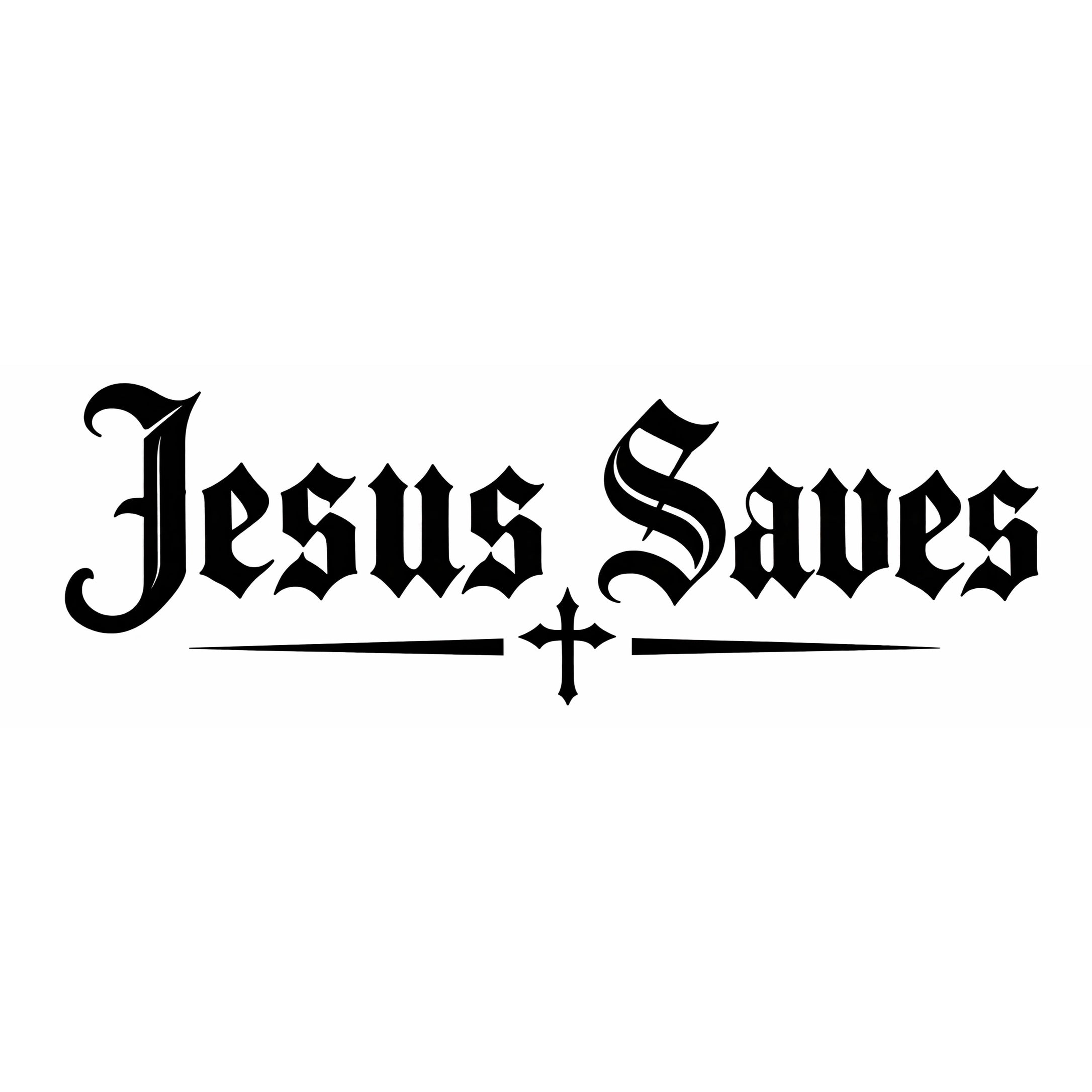 Jesus Saves Decal (2 pack)