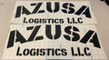 Custom Semi Truck Business Decals